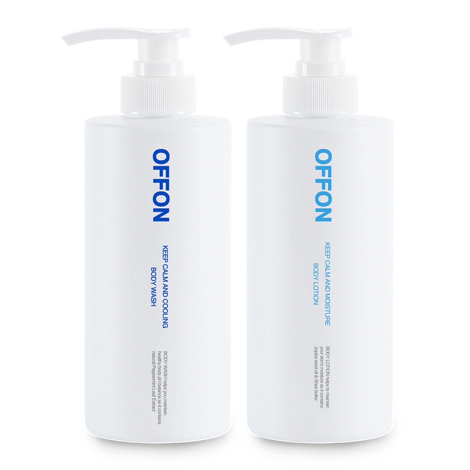 오프온 바디워시와 로션 SET, 피부를 사랑하는 당신을 위한 최적의 선택 모공각화증