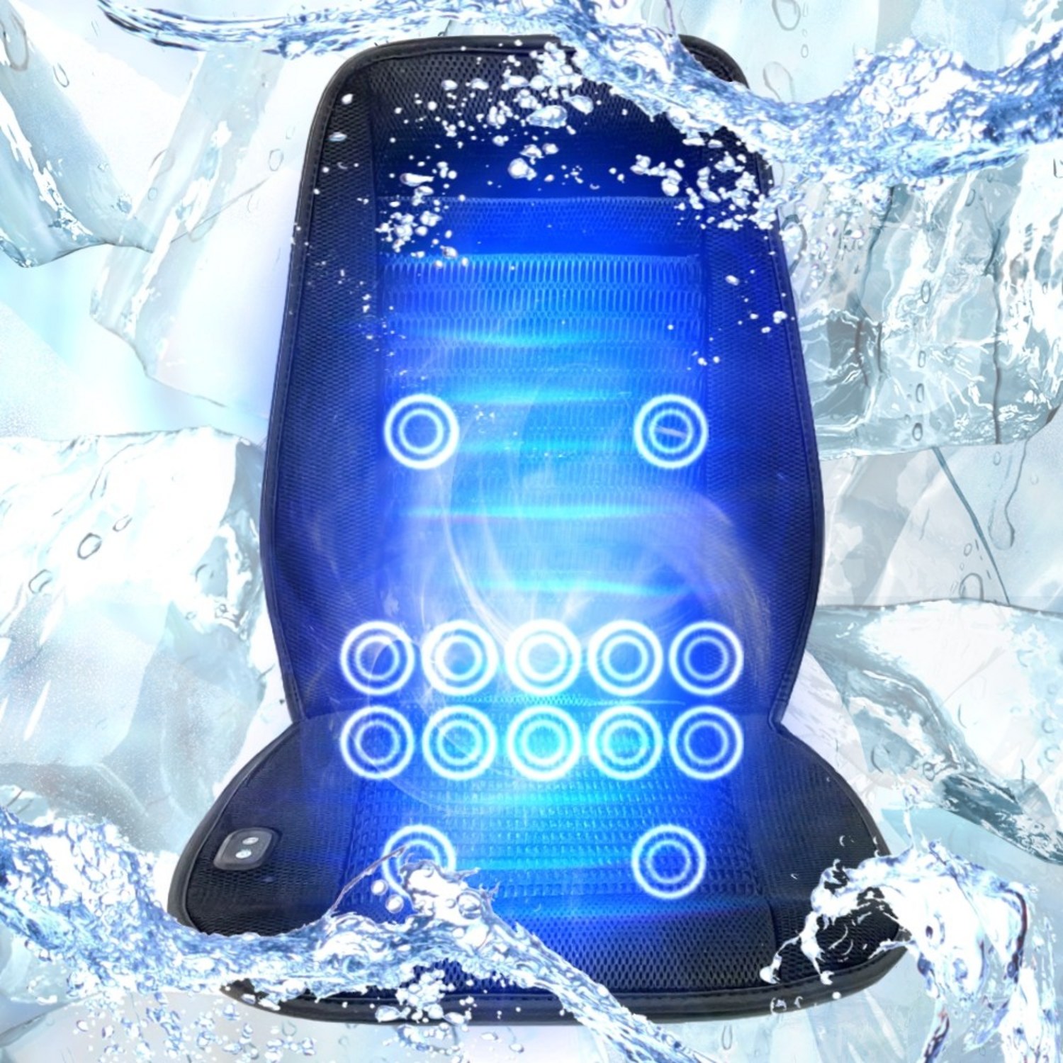 숨 막히는 여름, 당신의 드라이빙을 구원할 ‘더쎈 14팬 메쉬 쿨링시트’ 자동차통풍시트