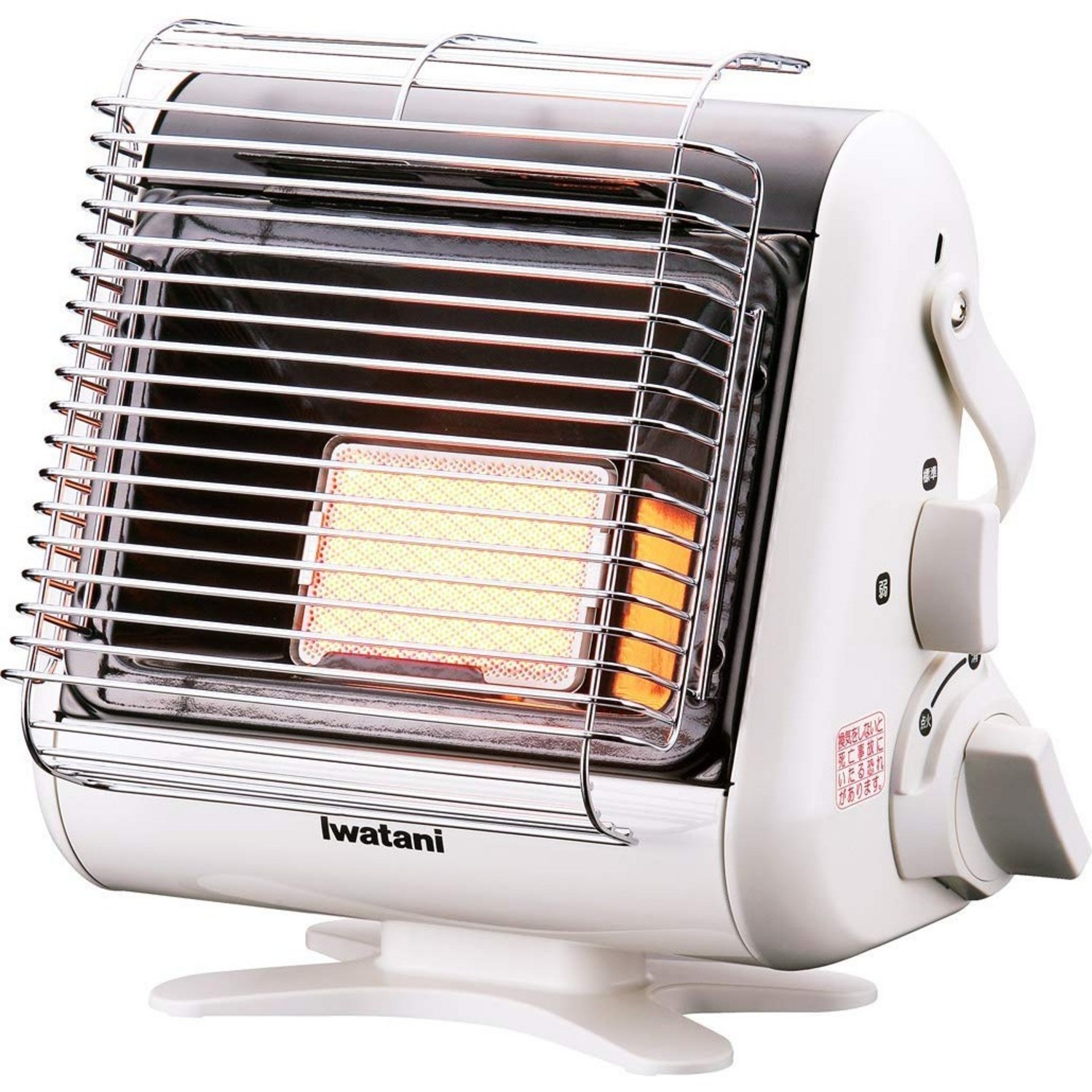 휴대성과 안전성을 겸비한 겨울철 따뜻한 동반자, 이와타니 부탄 가스 팬 히터 CB-STV-MYD