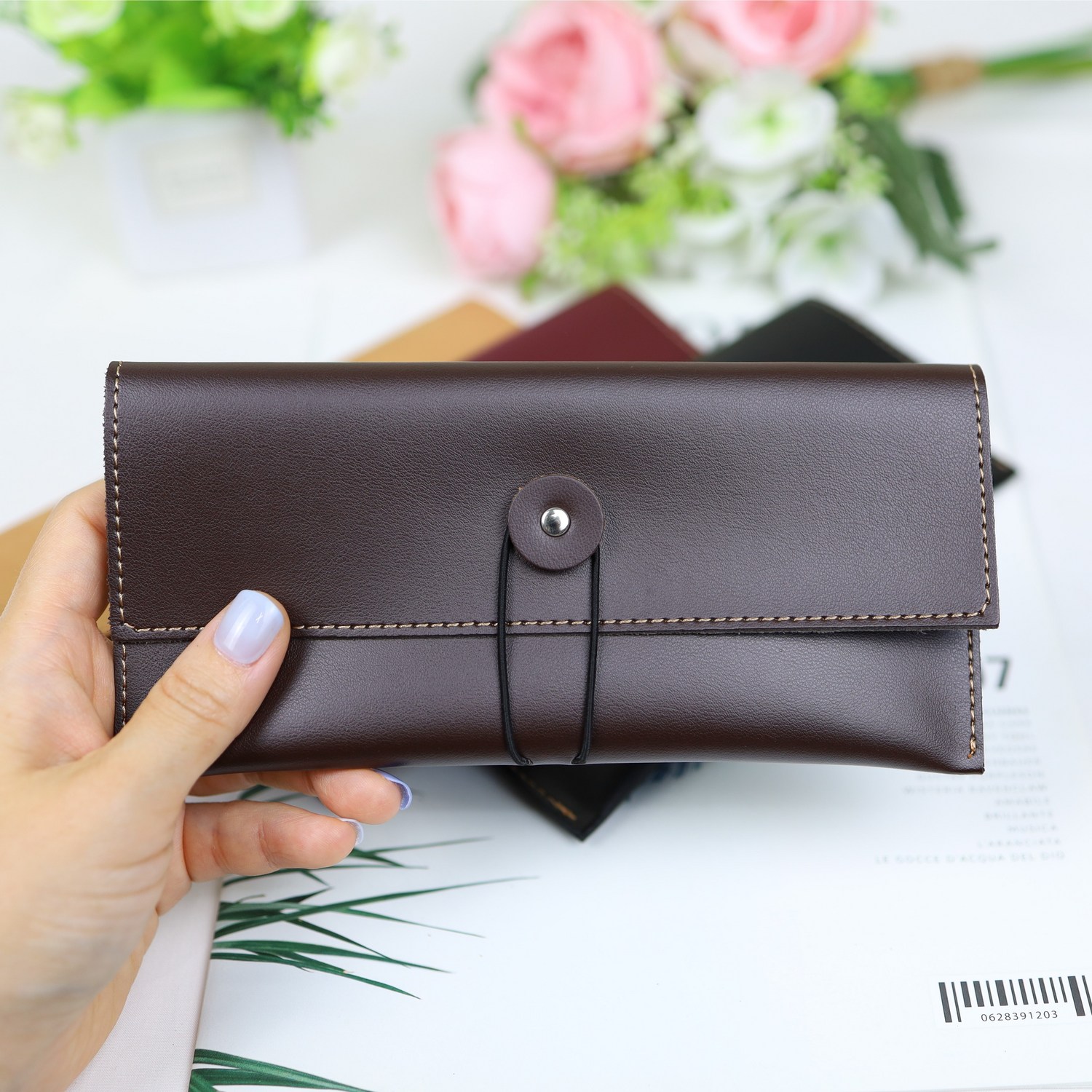 고급스럽고 실용적인 선택: 모두샵 수제 천연 가죽 필통