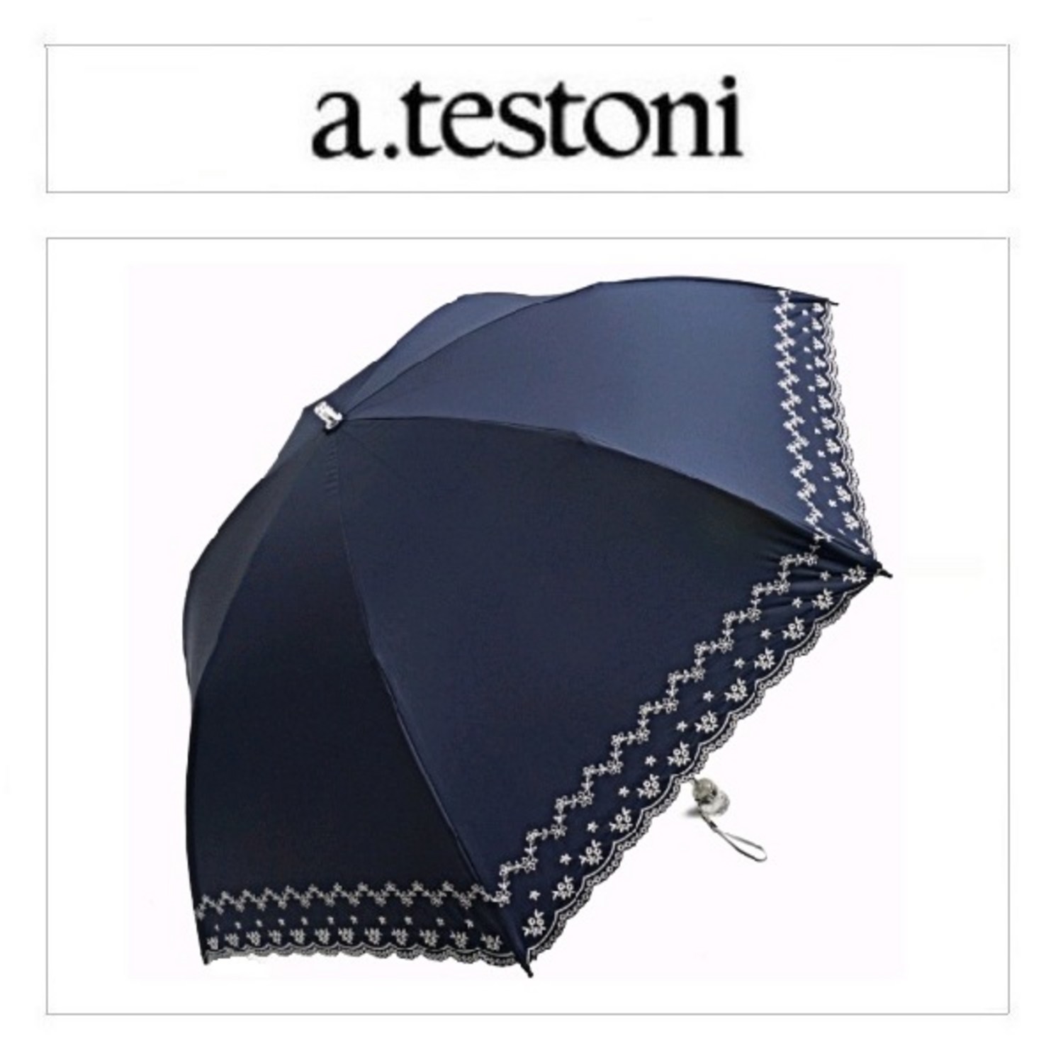 아테스토니 AT 작은꽃 자수 코팅 양산: 섬세한 아름다움과 실용성의 조화 아테스토니양산