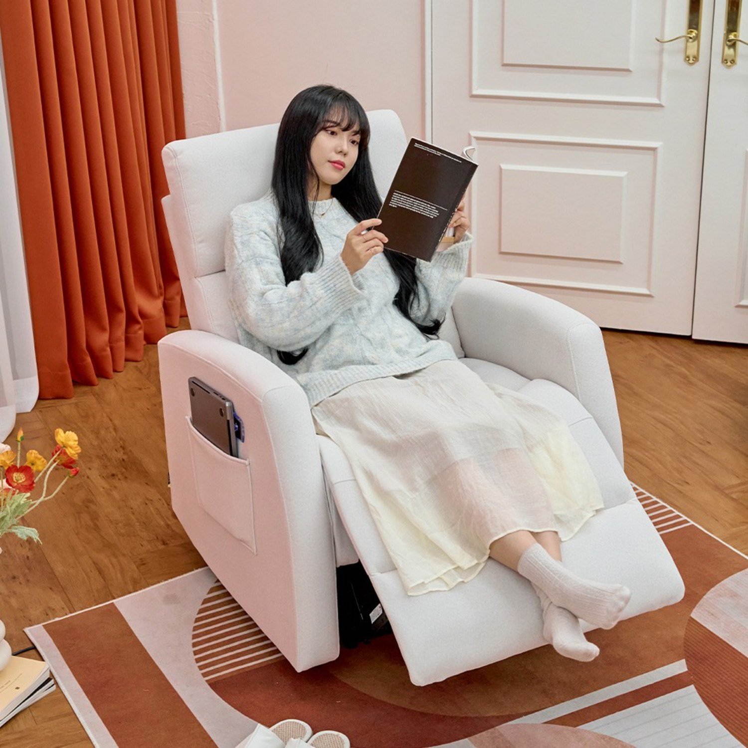 편안함과 스타일을 결합한 늘나른 데이지라운지