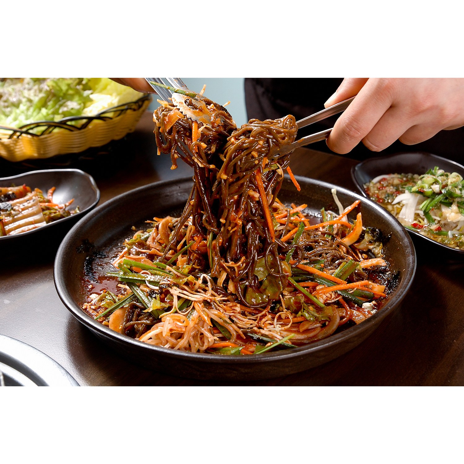 면마을 물 비빔 메밀막국수 10인분 세트의 모든 것 막국수