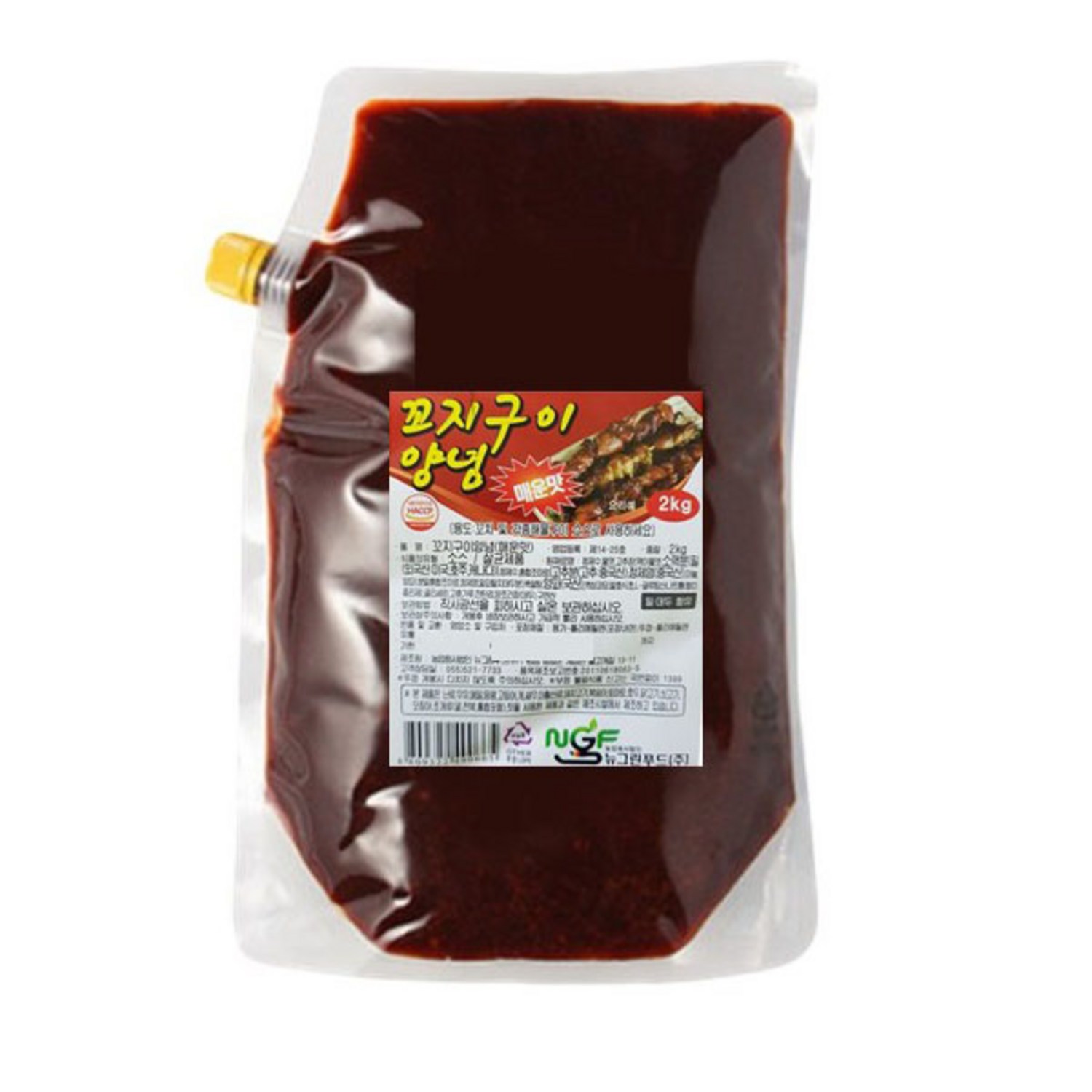 뉴그린 꼬지구이양념(매운맛)2kg 꼬치구이 닭꼬치 소떡소떡 - 기타소스 | 쿠팡