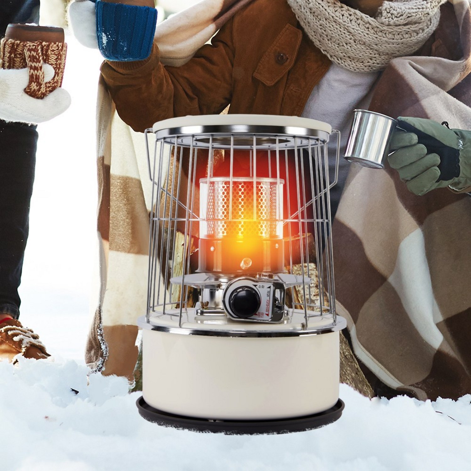 감성적인 디자인과 강력한 난방으로 겨울 캠핑을 따뜻하게!