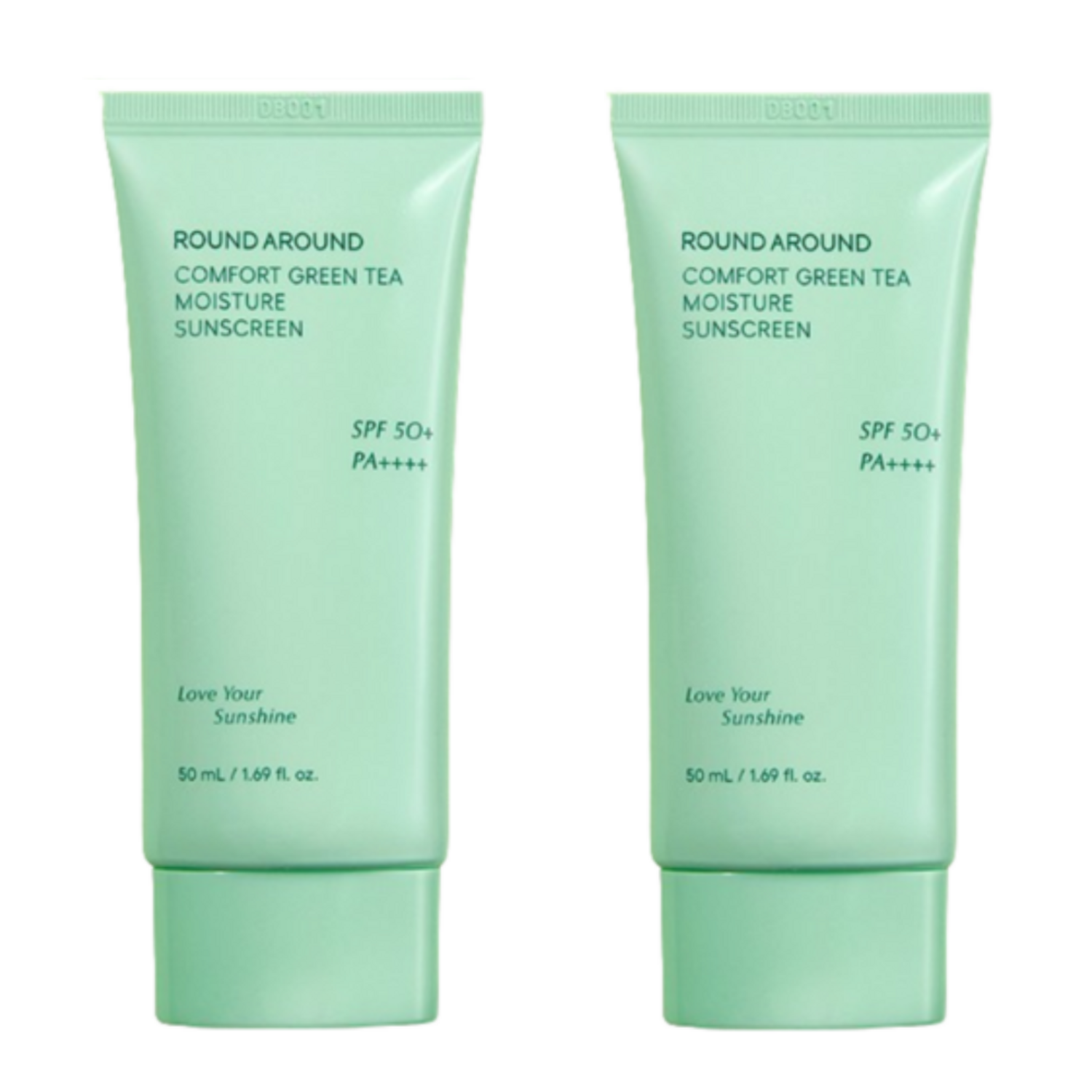 라운드어라운드 그린티 시카 수분 선크림 1+1 기획세트 리뷰 라운드어라운드선크림