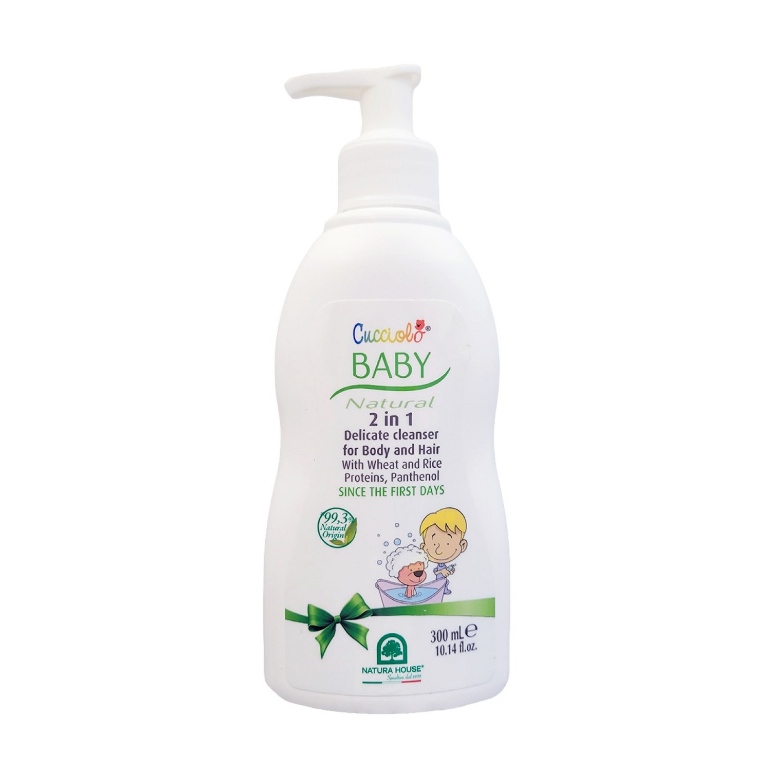 나뚜라하우스 꾸찌올로 베이비 투인원 바스&샴푸 300ml, 300g, 1개 쁘리마쥬바스 나뚜라하우스 꾸찌올로 베이비 투인원 바스&샴푸 300ml, 300g, 1개 쁘리마쥬바스