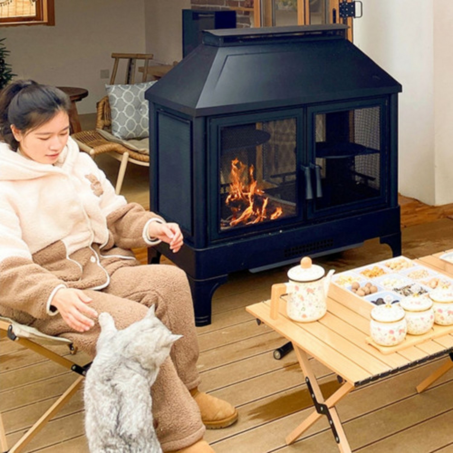 깊어가는 계절, 더파이어돔으로 낭만과 따스함을 더하세요.