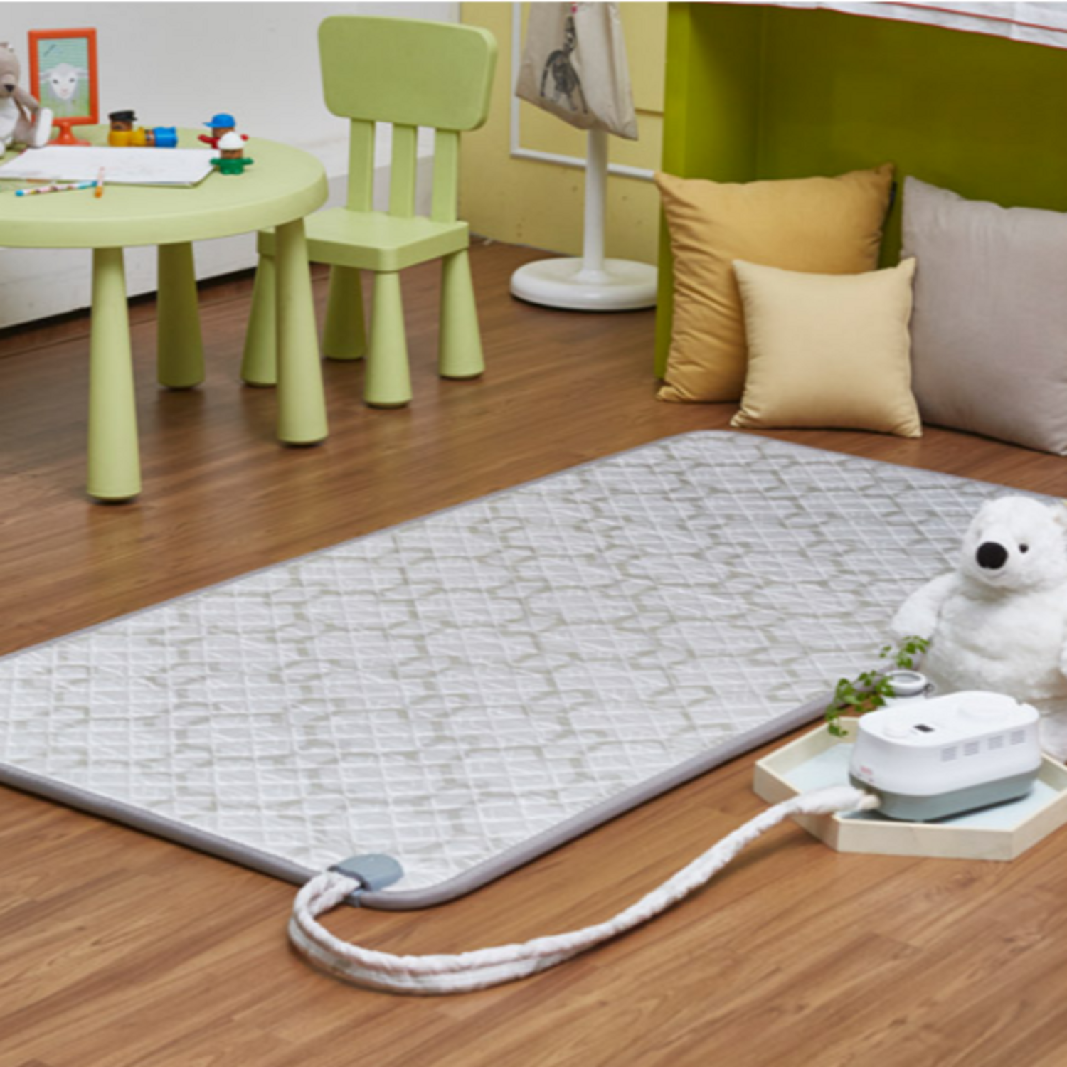 전자파 걱정 없이 따뜻하고 포근한 숙면, 일월 온수매트 허니굿밤 슈퍼싱글