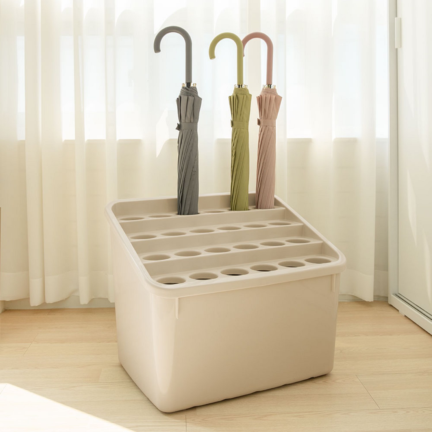 업소 및 사무실을 위한 대용량 우산 정리 솔루션