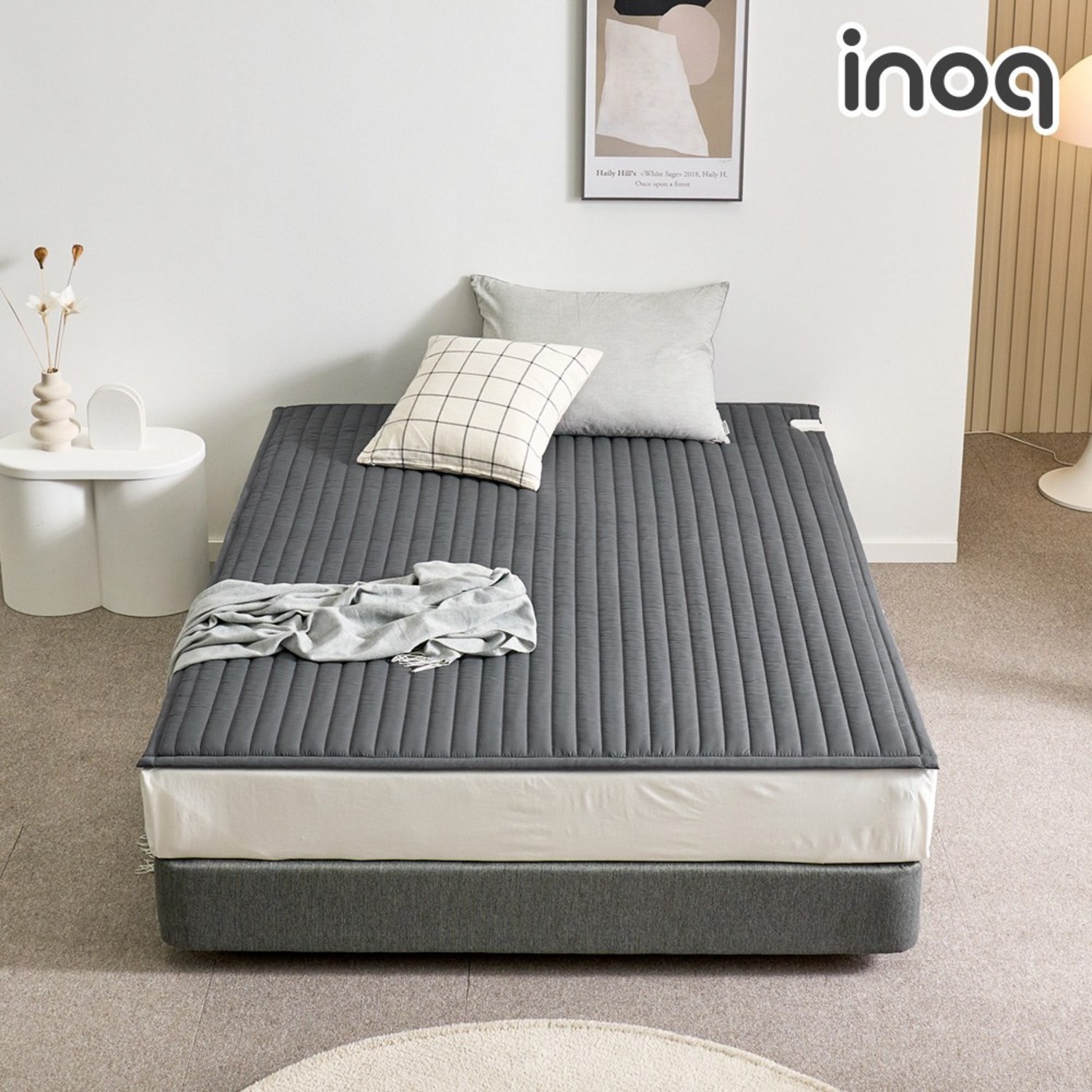 전자파 걱정 없이 따뜻하고 쾌적한 수면, 이노크 EMF M2 알러가드 탄소 전기 매트