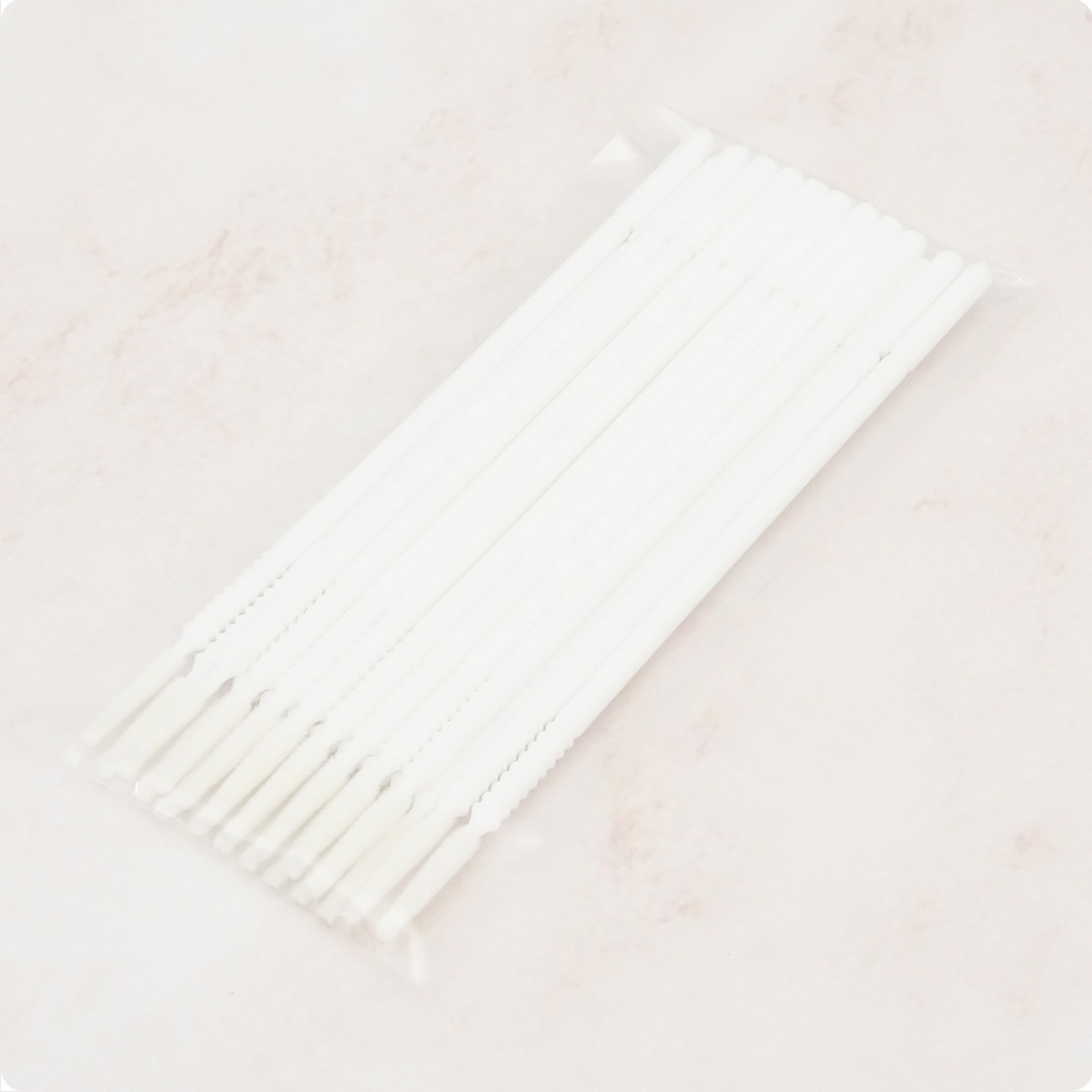 마이크로 브러쉬 스틱형 20개 미용재료 속눈썹 연장 펌 네일 반영구 미세 면봉