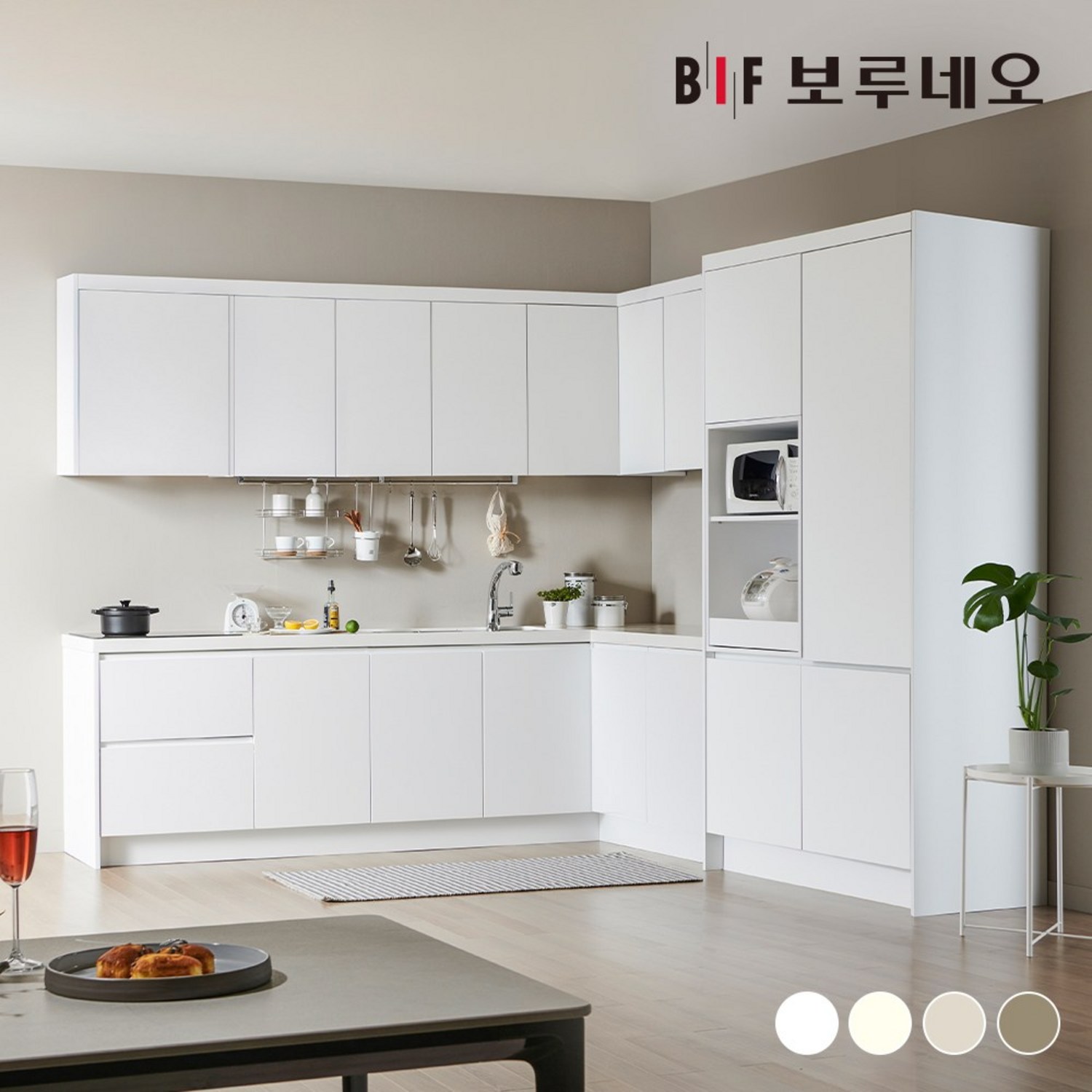 보루네오 나비드 싱크대: 주방, 예술이 되다!