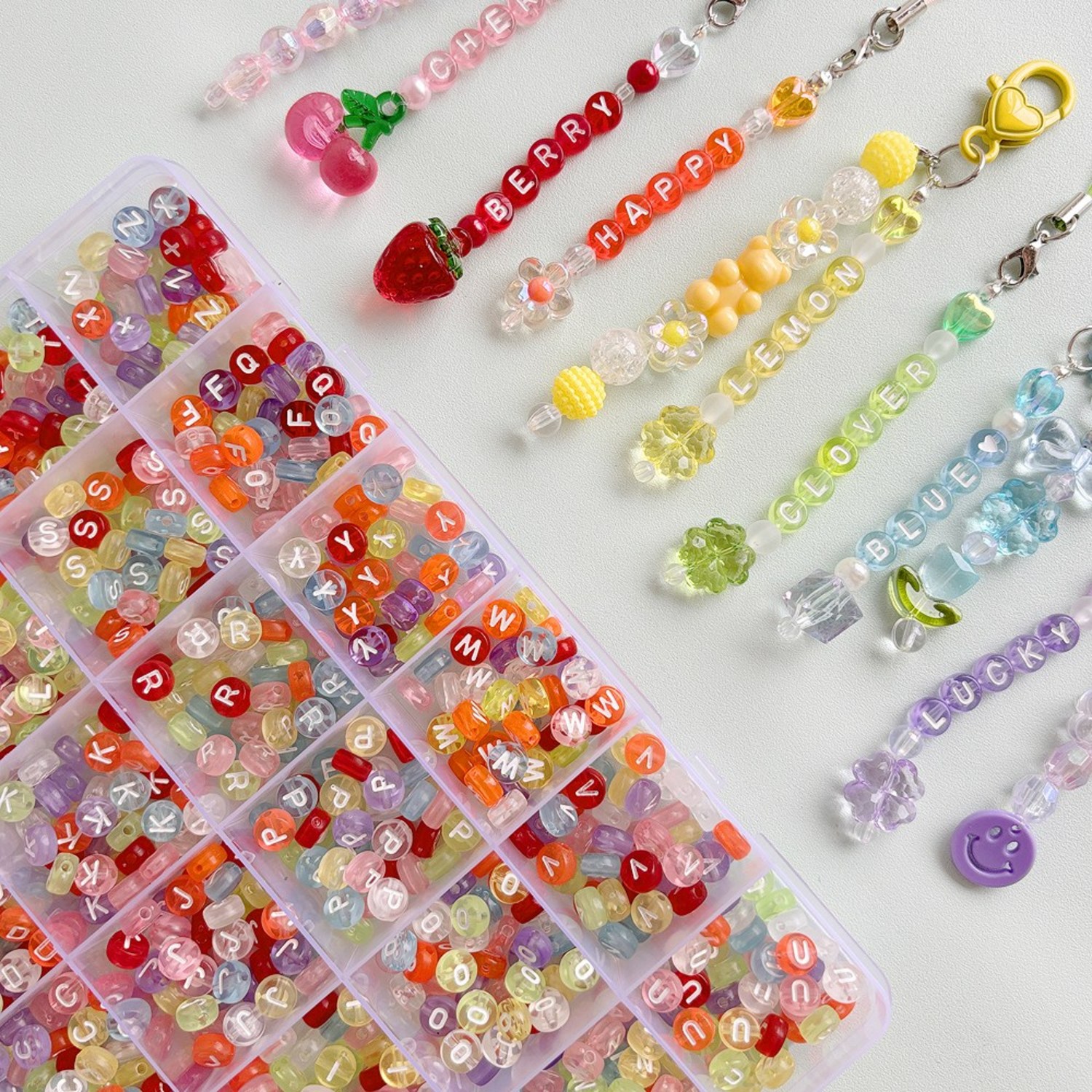 미니즈 알파벳 이니셜 비즈세트: 맞춤형 악세서리에 활용할 수 있는 완벽한 솔루션