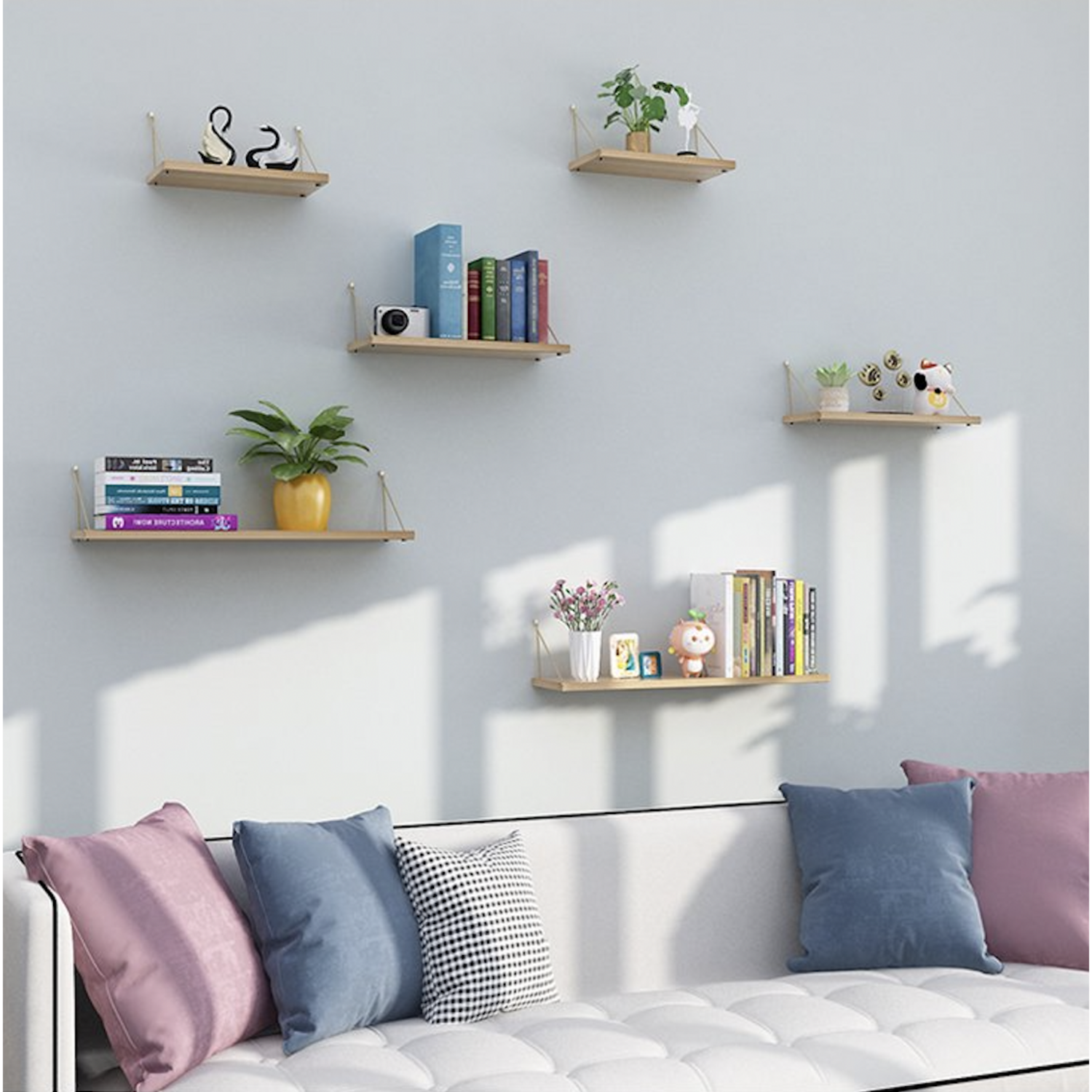 못 없이 뚝딱! 무타공 벽선반으로 좁은 공간을 넓게, 감성적인 공간을 손쉽게!