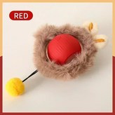 7.Red Plush ball