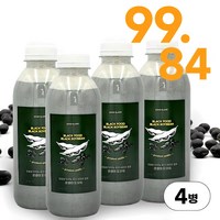 100% 국산 서리태콩물 500ml 350ml 무설탕 무첨가물(껍질씨눈까지 한번에) 콩물랑, 4개