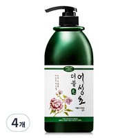 더블모 어성초 두피 샴푸 플로럴향, 1000ml, 4개