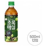 초록매실 제로 500mL 12개