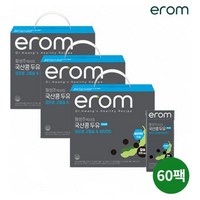 황성주 박사의 국산콩 두유 PLUS 검은콩 고칼슘 & 비타민D 60팩, 60개, 220ml