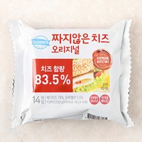 덴마크 짜지않는 치즈 오리지널, 252g, 1개