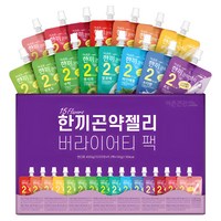 더존건강 한끼 곤약젤리 버라이어티 팩 150ml x 15종 x 2p 세트, 4.5L, 1세트