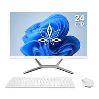 뷰라이프 24인치 일체형PC N5095 윈도우11포함 무선키보드마우스 증정, 240GB, 8GB