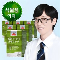 고려은단 식물성 퓨어 알티지 rTG 오메가3 이지 60캡슐, 60정, 6개