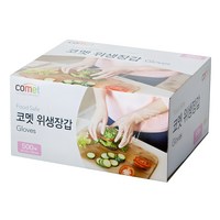 코멧 도톰한 엠보싱 위생장갑 500매 이미지