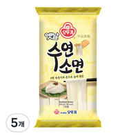 오뚜기옛날 수연 소면, 500g, 5개