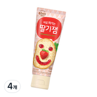 복음자리 바로 짜먹는 딸기잼, 100g, 4개