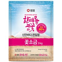 샘표 한여름눈꽃 꽃소금, 3kg, 1개