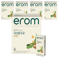 이롬 황성주 박사의 국산콩 두유 무가당, 190ml, 80개