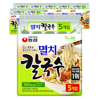 농심 멸치 칼국수, 98g, 40개