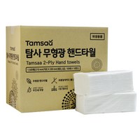 탐사 2겹 무형광 핸드타올, 1500매, 1개