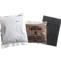 모리앤 깔끔 분갈이 배양토 2L + 세척마사토 1kg + 깔망 세트, 1세트