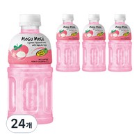 모구모구 과채음료 리치맛, 320ml, 24개