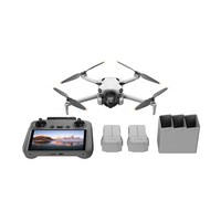 DJI Mini 4 Pro + DJI RC 2 플라이 모어 콤보 촬영용 카메라 드론 세트, 혼합색상, 1개