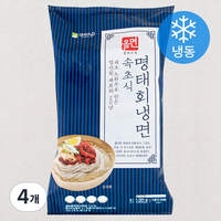 올면 속초식 명태회냉면 2인분 (냉동), 1120g, 4개