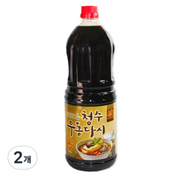 청수식품 우동다시 소스, 1.8L, 2개