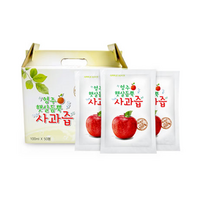 해인 영주 햇살 듬뿍 사과즙, 100ml, 50개