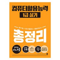 2025 시나공 컴퓨터활용능력 1급 실기 총정리, 길벗