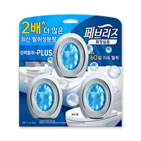 페브리즈 화장실용 비치형 강력탈취 플러스 상쾌한 비누향 탈취제 본품 3p 18.9ml 1개