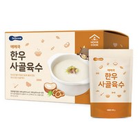 베베쿡 한우사골육수, 1600g, 1개