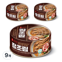 롯데푸드 장조림 통조림, 80g, 9개