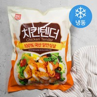 한성기업 치킨텐더 (냉동), 1kg, 1개