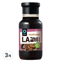 청정원 LA갈비양념, 280g, 3개