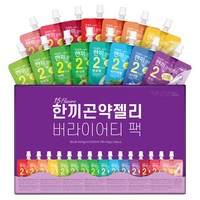 더존건강 한끼 곤약젤리 버라이어티 팩 150g x 15종 x 2p 세트, 4.5L, 1세트