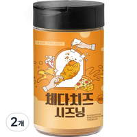 디쉬프로젝트 체다치즈 시즈닝, 80g, 2개