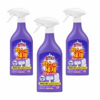 홈스타 락스와세제 3X 폼 스프레이 후로랄향, 500ml, 3개